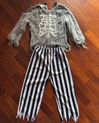 Travestimento pirata/scheletro