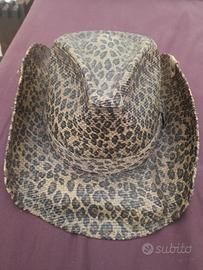 Cappello cowboy leopardato Peter Grimm