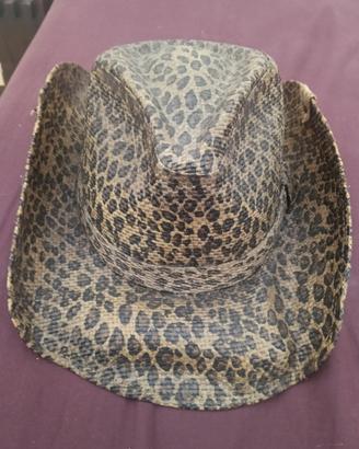 Cappello cowboy leopardato Peter Grimm