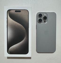 Iphone 15 pro max 512gb titanio