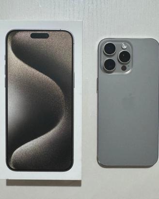 Iphone 15 pro max 512gb titanio