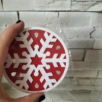 Sottobicchiere natalizio