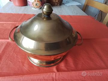 Centrotavola in ottone