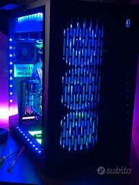 Pc con impianto a liquido.