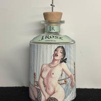 Bottiglia vuota J ROSE vaso lampada