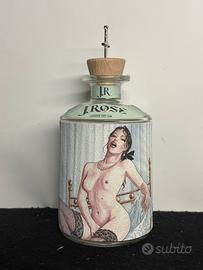 Bottiglia vuota J ROSE vaso lampada