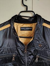 Giubbotto Bomber Dolce & Gabbana Vintage Y2K Nero