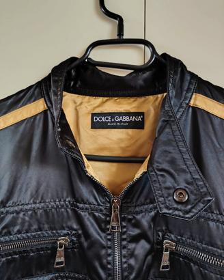 Giubbotto Bomber Dolce & Gabbana Vintage Y2K Nero