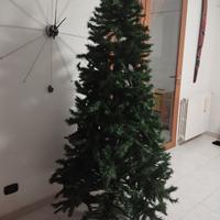 albero di natale molto folto 220 cm 65€