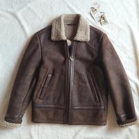 Giubbotto bomber vero montone