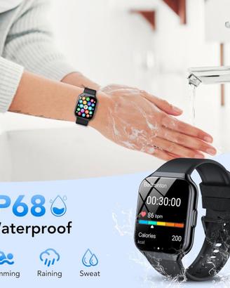 Smartwatch 1.96" IP68 110+ Sport Android/iOS