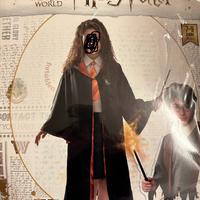 Vestito carnevale Hermione bambina 5/7età H.Potter