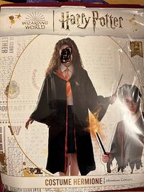 Vestito carnevale Hermione bambina 5/7età H.Potter