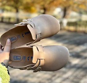 BIRKENSTOCK SANDALO KAY SL IN PELLE naturale