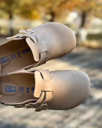 BIRKENSTOCK SANDALO KAY SL IN PELLE naturale