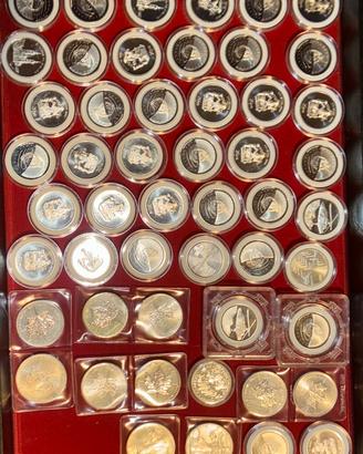 Collezione monete argento