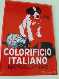 INSEGNA MAX MEYER COLORIFICIO ITALIANO