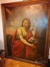 Dipinto antico San Giovanni Battista