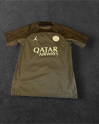 Maglietta Paris Saint Germain nera