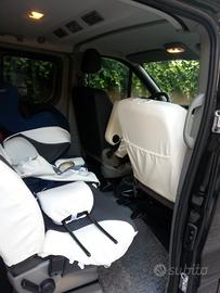 fodere ecopelle trafic black edition 8 posti