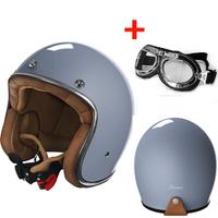 CASCO JET VINTAGE MOTO STORMER NARDO + OCCHIALI