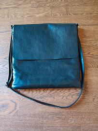 borsa a tracolla da uomo in pelle  
