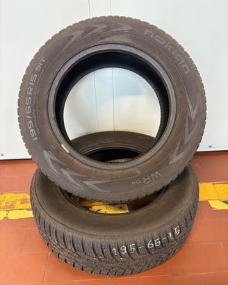 2 pneumatici Nokian 195/65 R15 91T usati