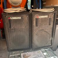 Coppia casse passive Lombardi 300W