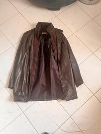 Giacca in pelle e poliestere da uomo taglia XL