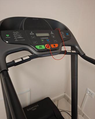 tapis roulant Domyos modello T520B 