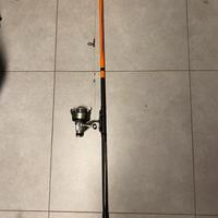 canna da pesca con mulinello