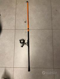 canna da pesca con mulinello