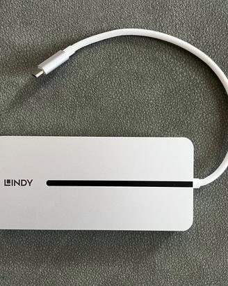 Lindy DST-Mx Duo USB-C Mini Docking Station