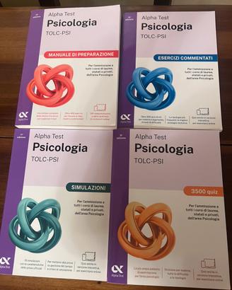 Alpha Test Psicologia TOLC-PSI– Kit completo