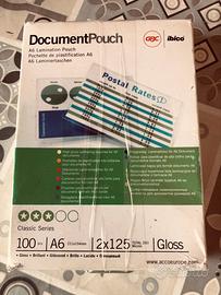 Buste per plastificazione documenti
