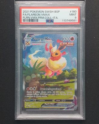 Flareon VMax Swsh180 PSA9