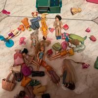 Lotto Vintage Polly Pocket Mattel - Bamboline e Ve