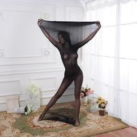 guaina body collant cocoon in nylon velato nero