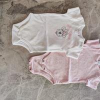 Set di due Body Baby Disney 1/3 mesi