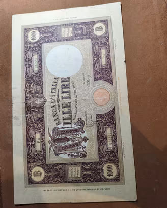 1000 lire grande M 1942
