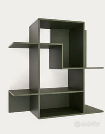 Scaffale modulare kave home  verde Ina 80 x 80
