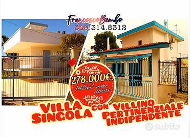 Villa Singola con Villino a Mola di Bari SP111, 86
