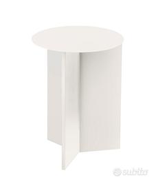 HAY tavolino Slit, 35 cm, alto, bianco