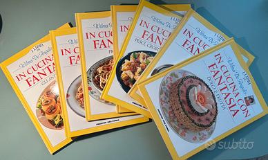 7 ricettari illustrati di Wilma De Angelis