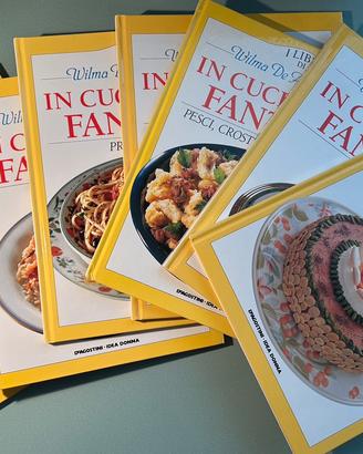 7 ricettari illustrati di Wilma De Angelis