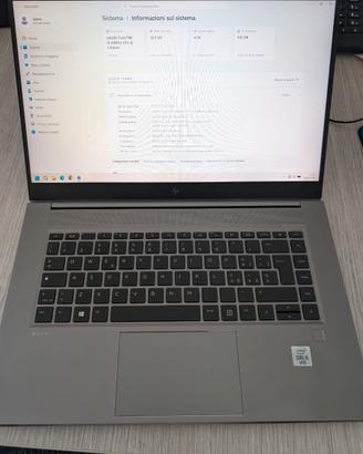 HP ZBook Studio G7 - Workstation Mobile i9