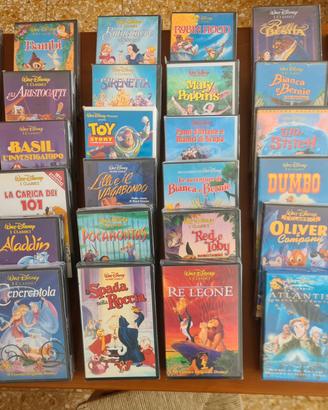 VHS cartoni animati Walt Disney originali