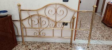 letto in ottone