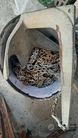 Ancora bruce 5kg,catena calibrata