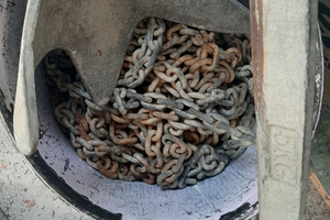 Ancora bruce 5kg,catena calibrata